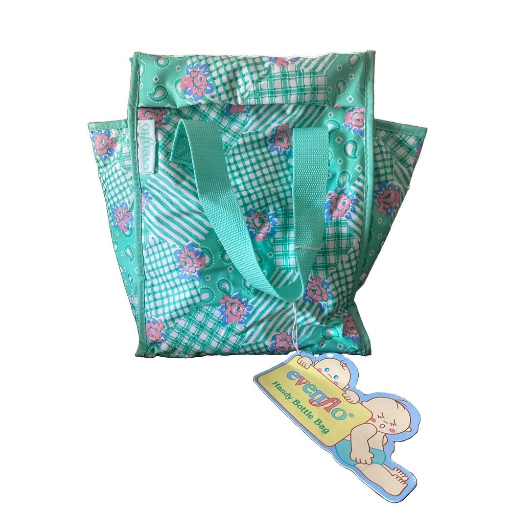 Vintage 90s Evenflo Bottle Diaper Bag Plastic NWT NOS